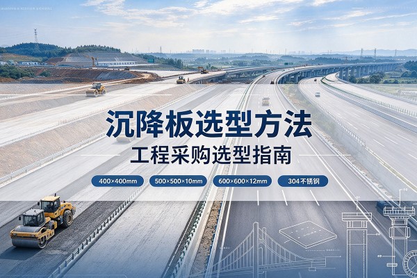 复兴沉降板选择方法