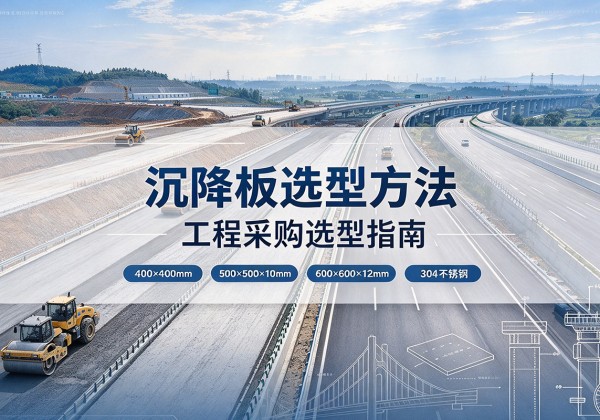 复兴沉降板选择方法
